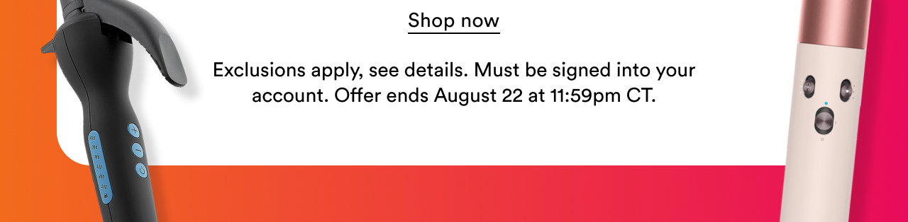 Offer ends August 1 at 11:59pm CT