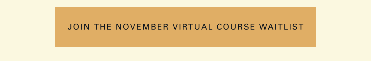 Join the November Virtual Course Waitlist 
