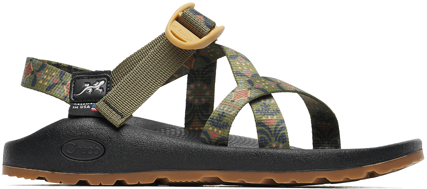 Z/1 Classic Sandal Folk Flower Avo