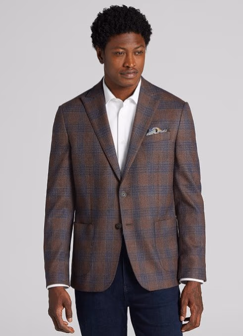 JOSEPH ABBOUD | HERITAGE MODERN FIT PLAID SPORT COAT