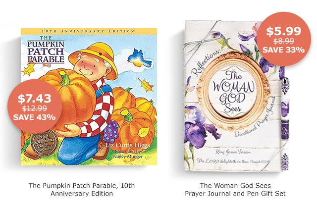 The Pumpkin Patch Parable | The Woman God Sees Prayer Journal and Pen Gift Set