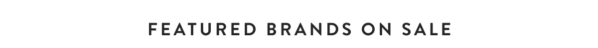 Featured Brands on Sale 
