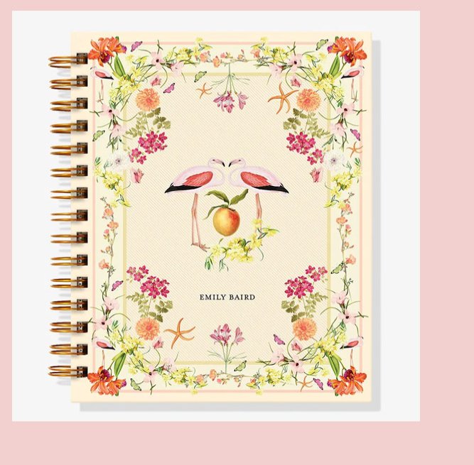 Flamingo 12-Month Custom Planner