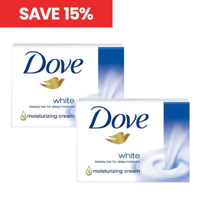 Dove Moisturizing Cream White Bar Soap - 4.75 oz