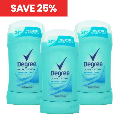 Degree Shower Clean Stick Deodorant, 1.7 oz