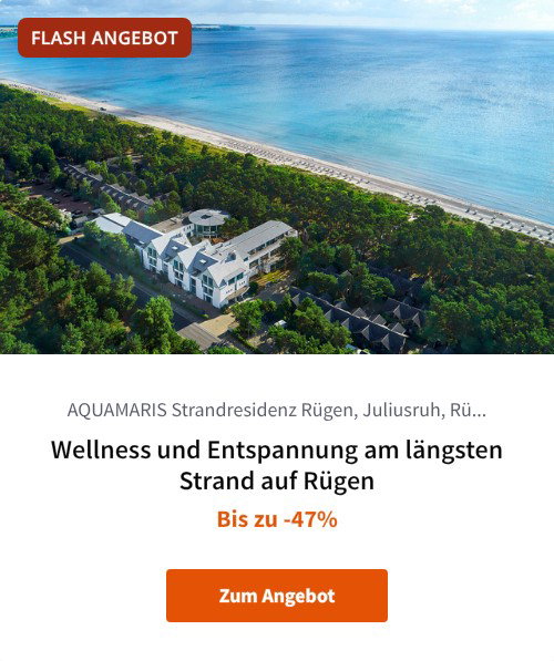 Wellness und Entspannung am längsten Strand auf Rügen