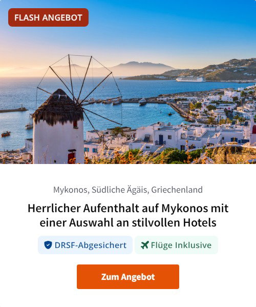 Herrlicher Aufenthalt auf Mykonos mit einer Auswahl an stilvollen Hotels