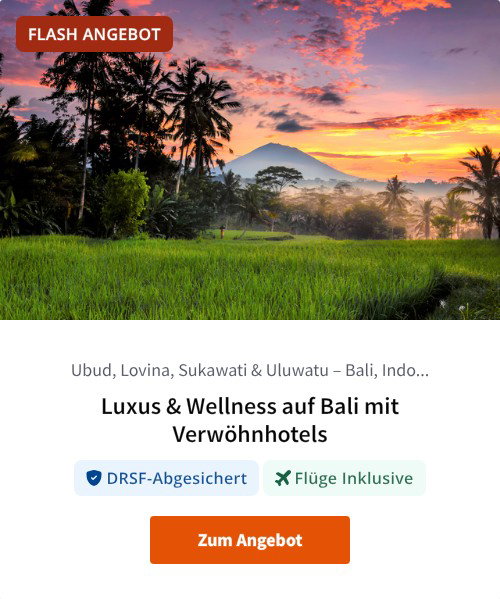 Luxus &amp; Wellness auf Bali mit Verwöhnhotels