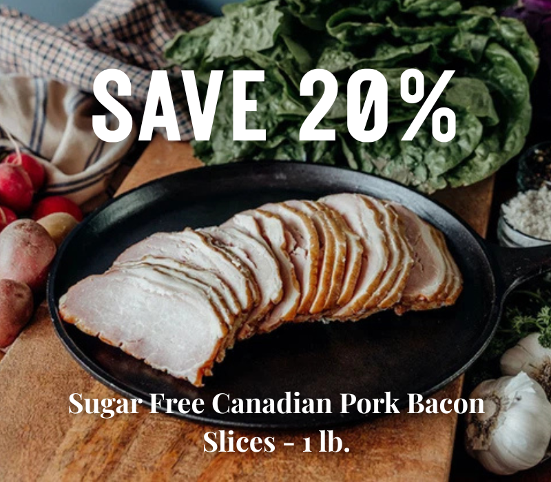 20% Off Canadian Pork Bacon Slices