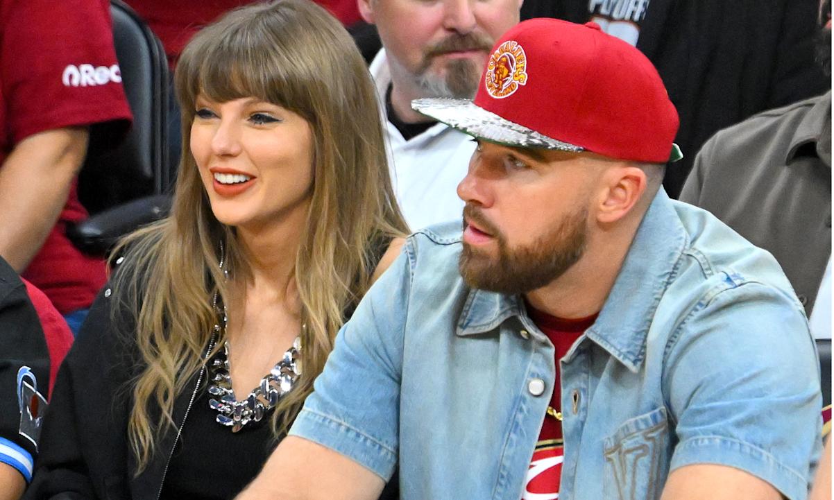 Taylor Swift and Travis Kelce