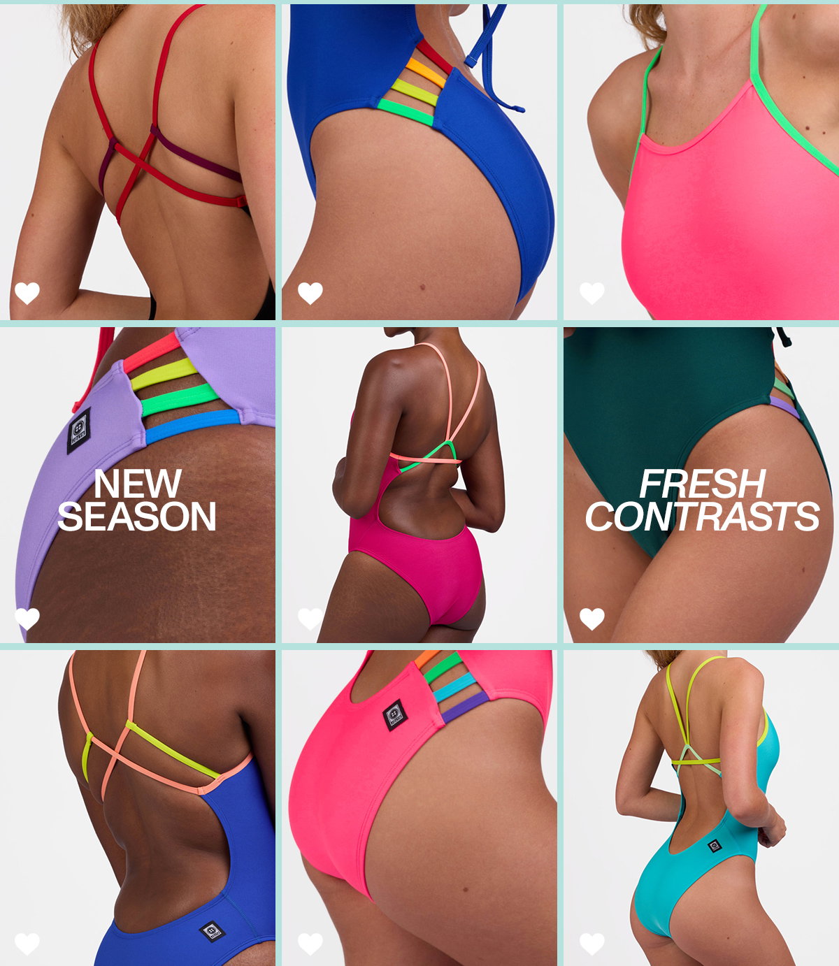 NEW SEASON FRESH CONTRASTS