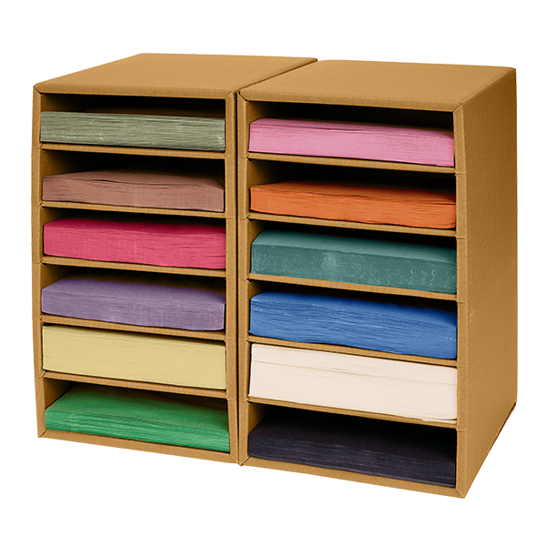 Colorations® 9" x 12" Lightweight Construction Paper with Organizer - 2200 Sheets