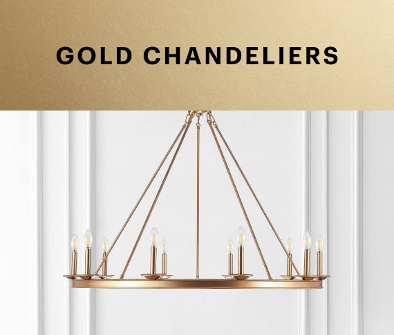 Gold Chandeliers