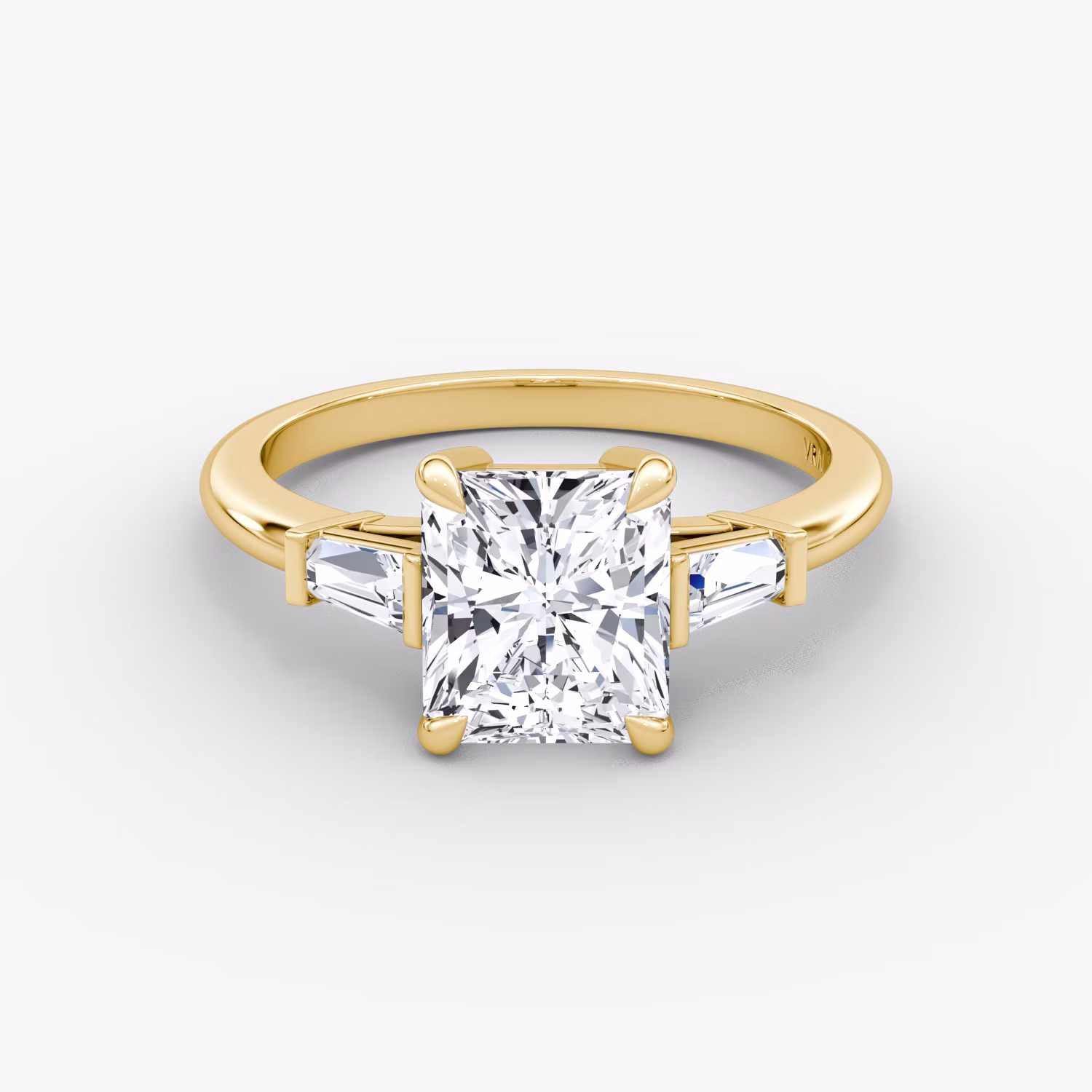 Tapered Baguette Radiant YG ( Brilliant and Step cut) 