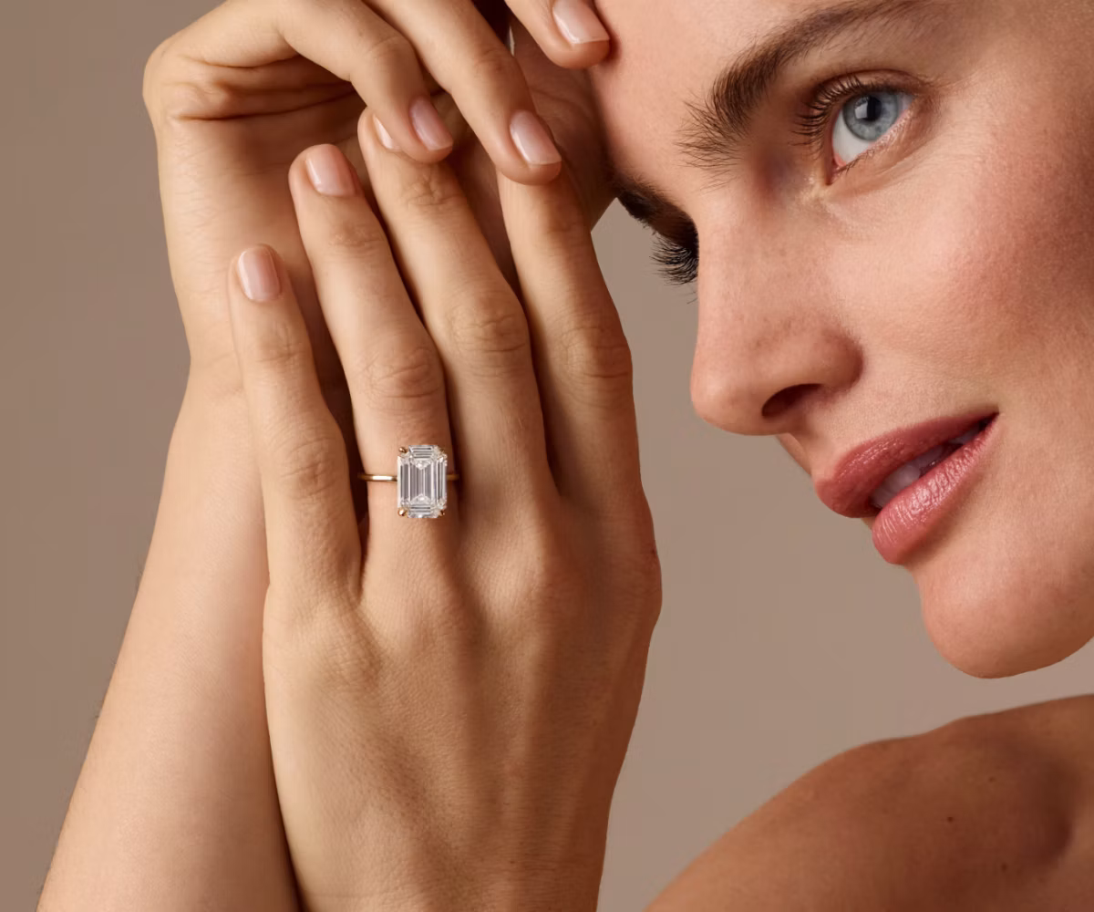 Step cut facets are beloved for their subtle brilliance and sophistication. 