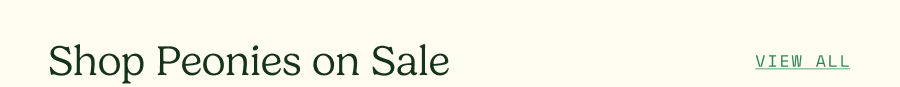 Shop Peonies on Sale