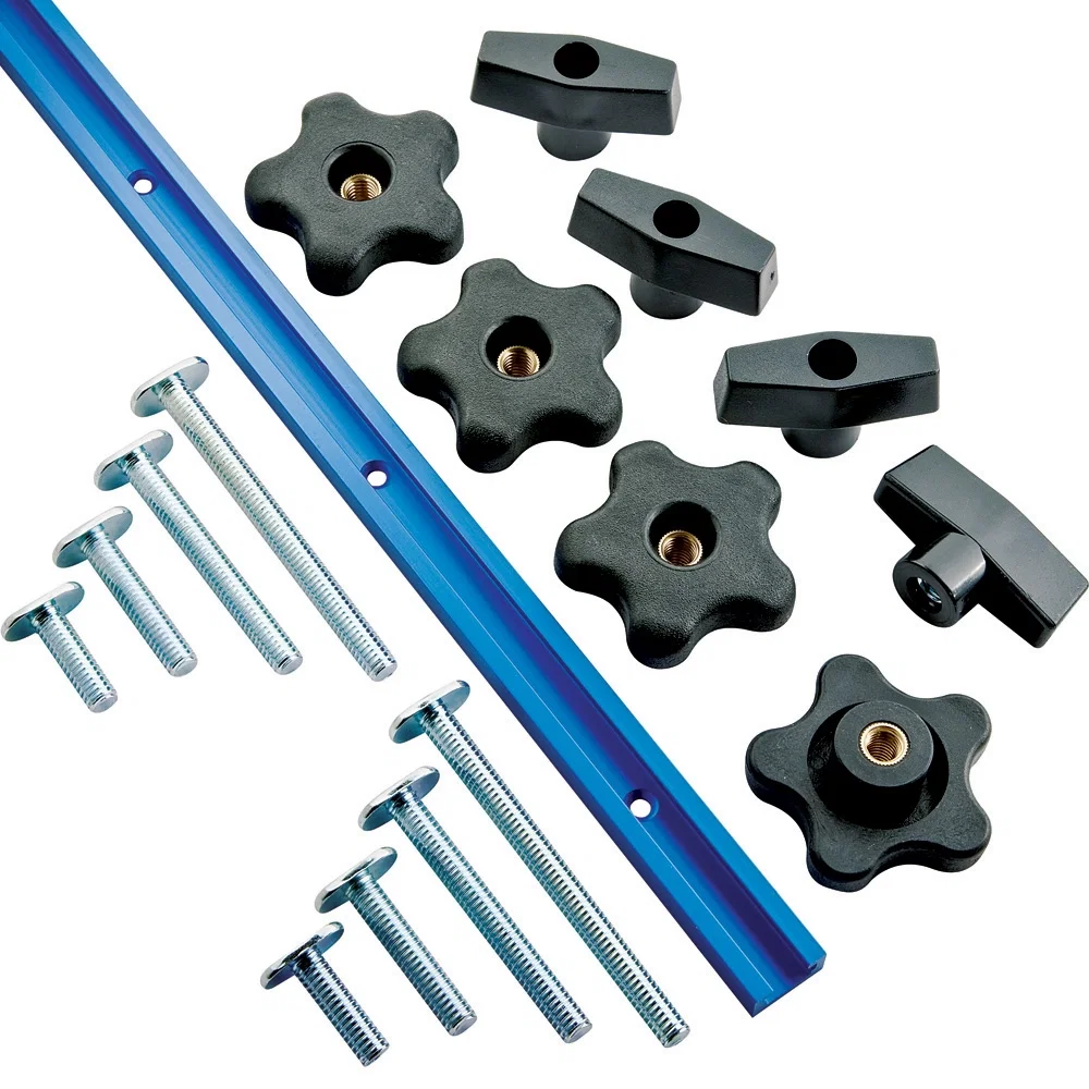 Rockler 17-Piece Universal T-Track Kit