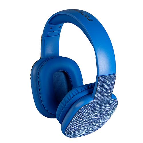 Memorex Faux Diamond-Encrusted Wireless Bluetooth Headphones