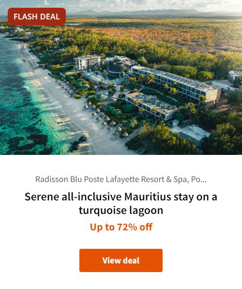 Serene all-inclusive Mauritius stay on a turquoise lagoon