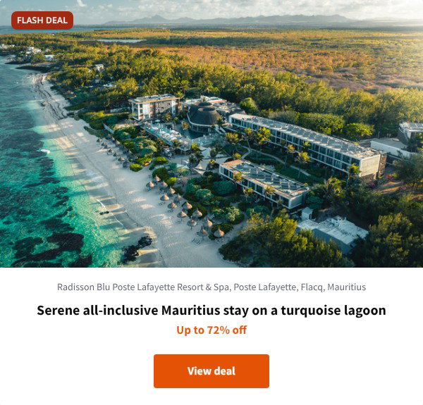 Serene all-inclusive Mauritius stay on a turquoise lagoon