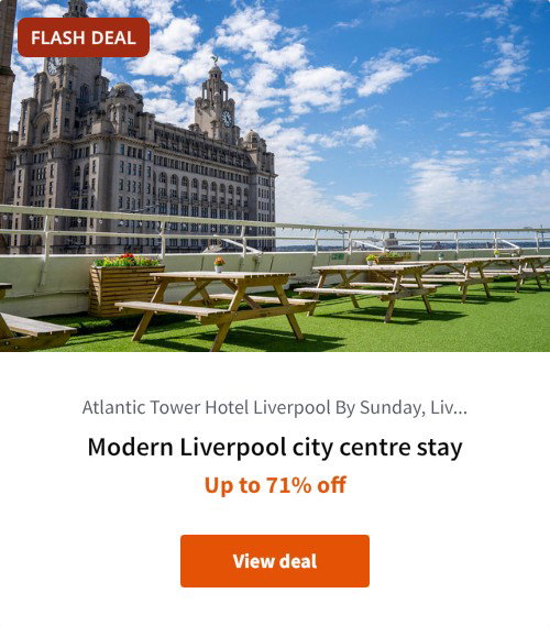 Modern Liverpool city centre stay
