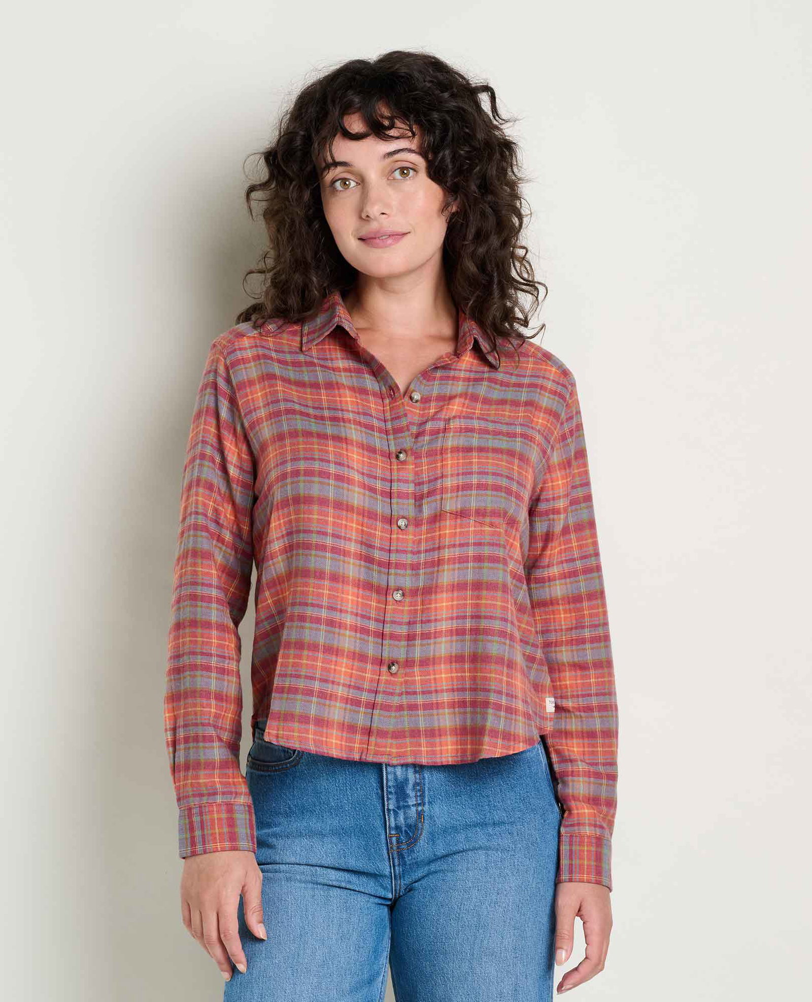 Image of Re-Form Flannel Boxy Shirt