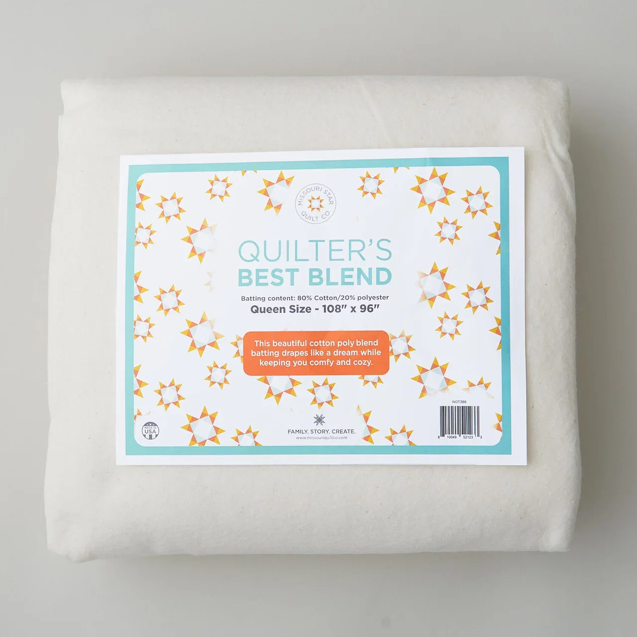Missouri Star Quilter’s Best Blend Queen Batting