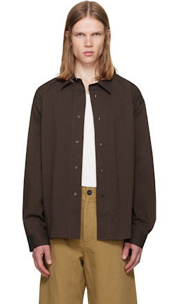 Brown Hal Shirt - Studio Nicholson
