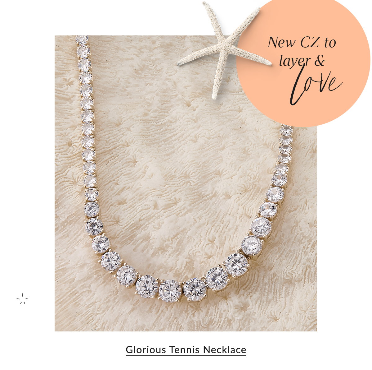 Glorious Tennis Necklace