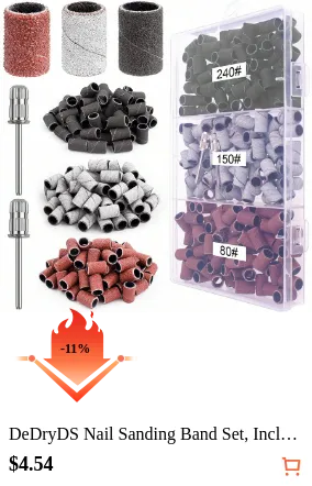 DeDryDS Nail Sanding Band Set...
