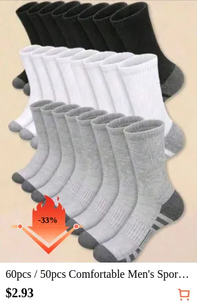 60pcs / 50pcs Comfortable Men s...