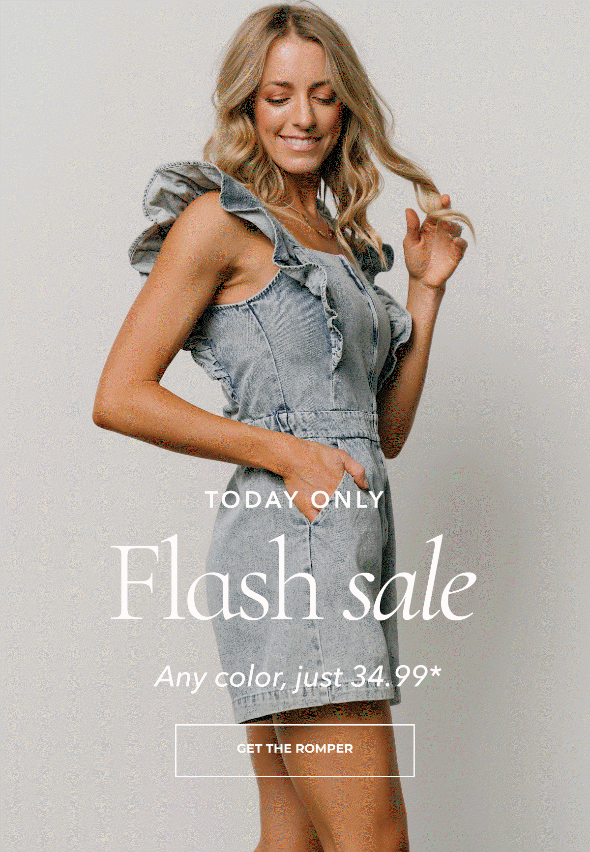 Today only! Montgomery Romper $34.99