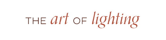 The Art of Lighting - Shop now