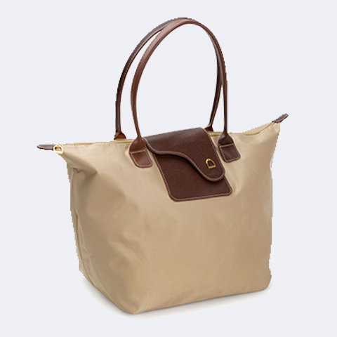 Ladies Large Foldable Nylon Tote Bag