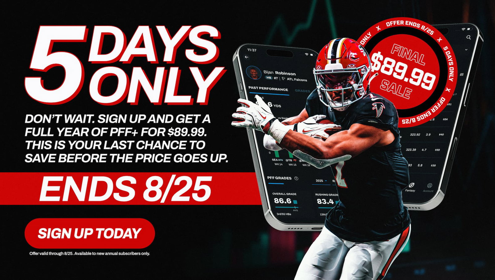 2026 Early Bird Sale - Get PFF+ for Just $79.99
