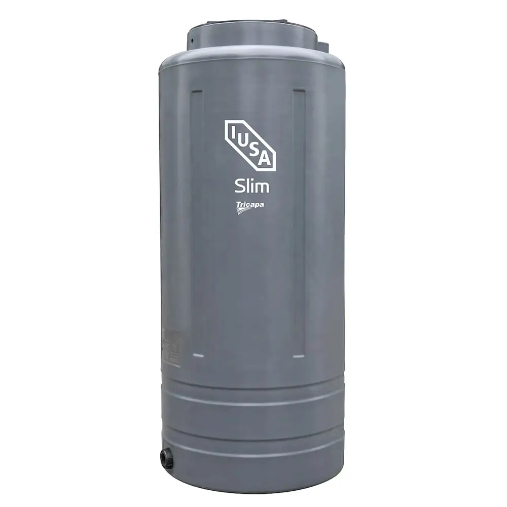 Tinaco Slim tricapa 1100 litros gris IUSA