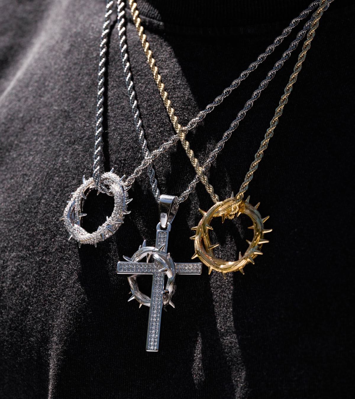 Shop all jewelry, featuring chains and bling from Saint Midas