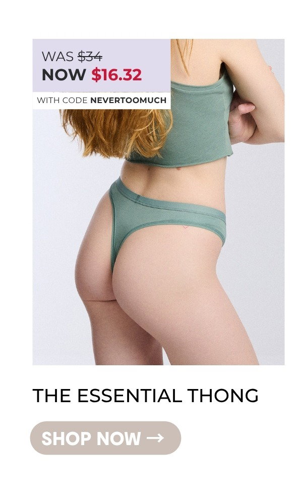 SHOP ESSENTIAL THONG