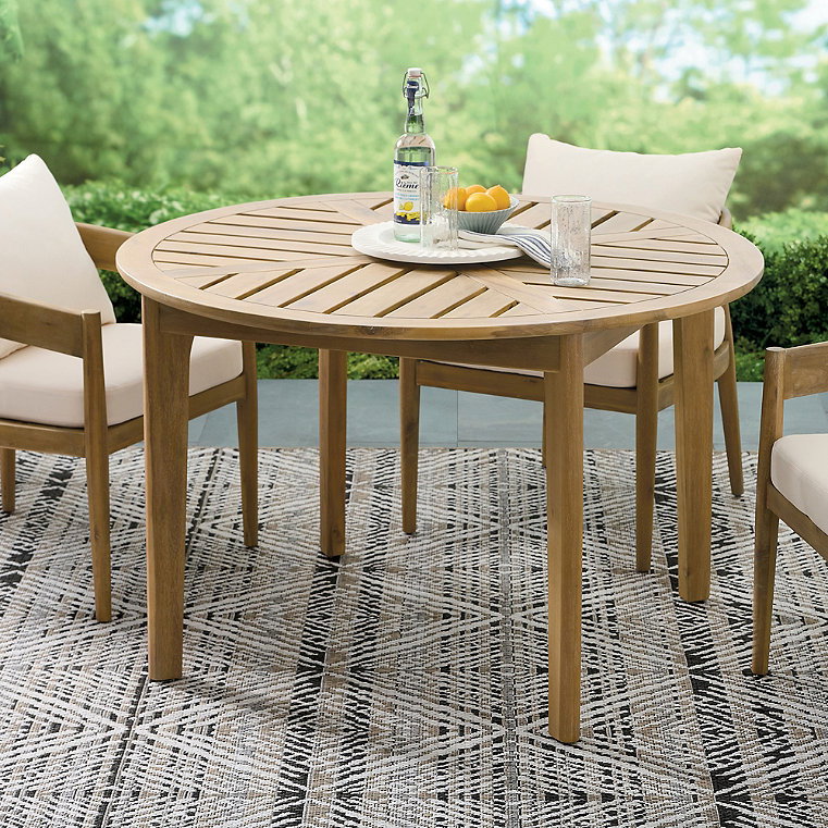 Miramar Round Outdoor Dining Table, 47"