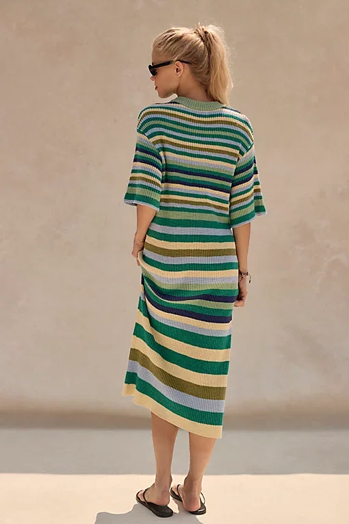 Shades Of Summer Sweater Dress