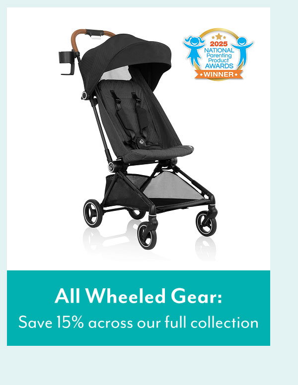 All Wheeled Gear: Save 15% across our full collection