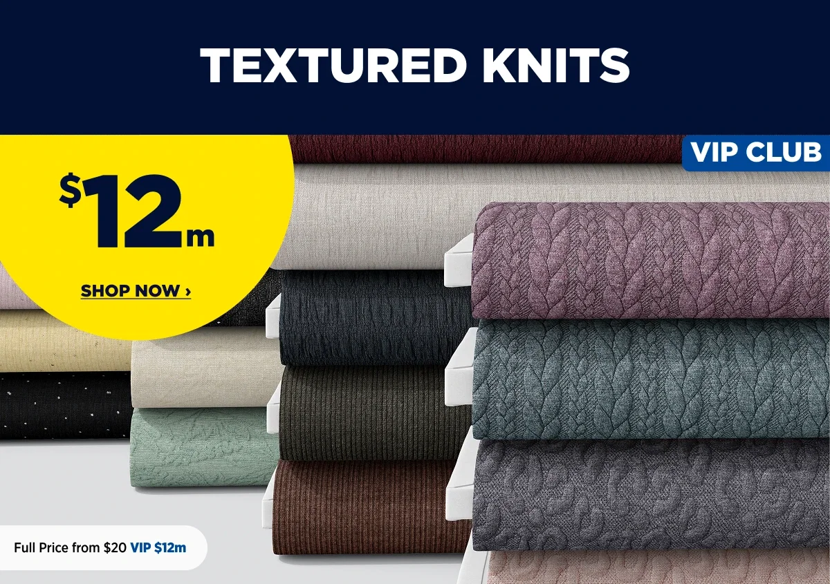 TEXTURED KNITS