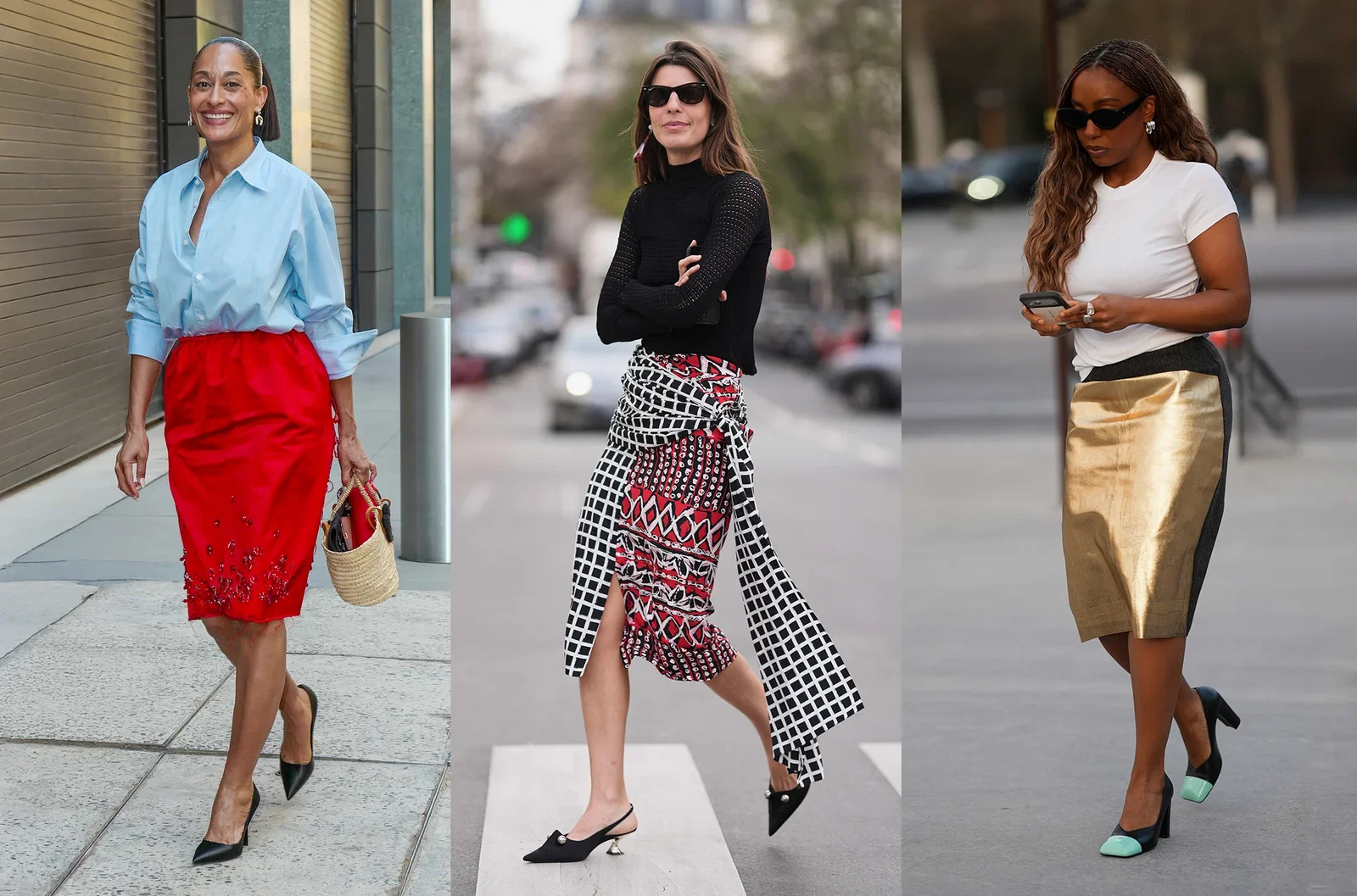 Trending Now:  the statement midi skirt