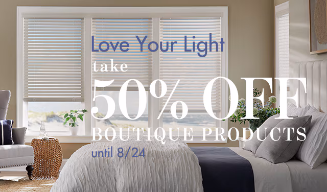 50% off our exclusive boutique products continues