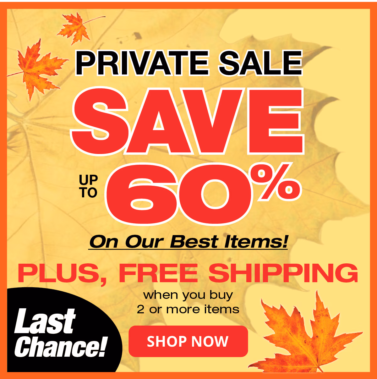 Shop Private Sale