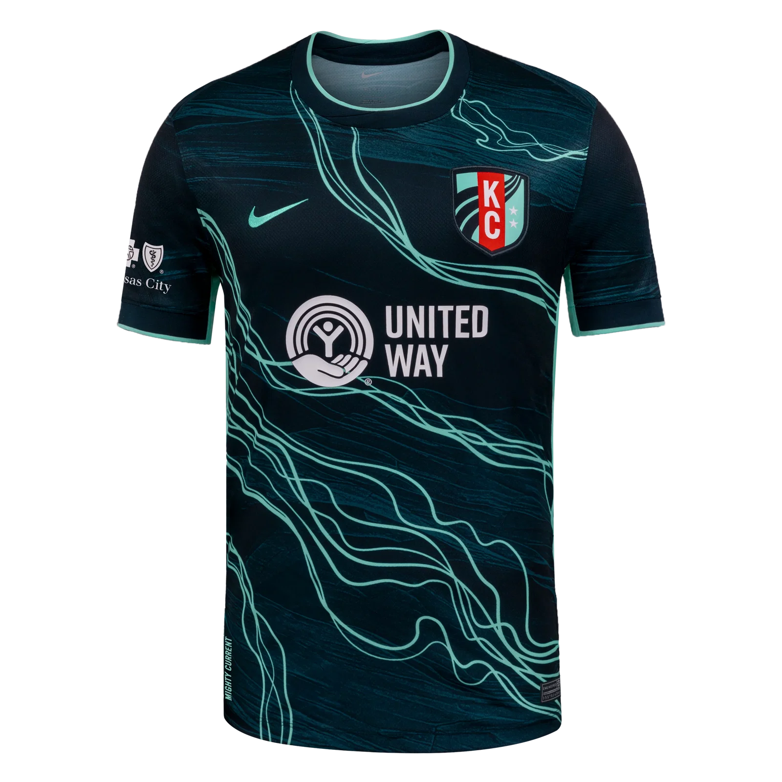 Image of 2026 Unisex KC Current Third Storm Replica Customizable Jersey