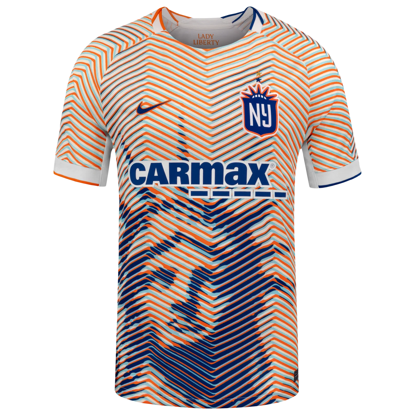 Image of 2026 Unisex Gotham FC Nike Third Lady Liberty Replica Customizable Jersey