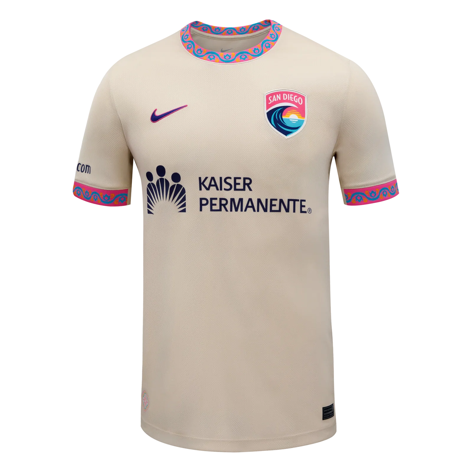 Image of 2026 Unisex San Diego Wave FC Nike Primary Balboa Park Replica Customizable Jersey
