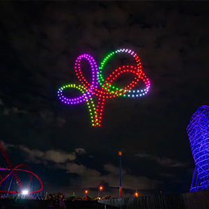 NEW Wild Skies Drone & Fireworks Show at Busch Gardens