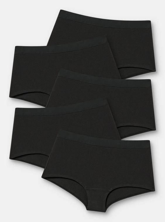 5-Pack Cotton Boyshort Panty